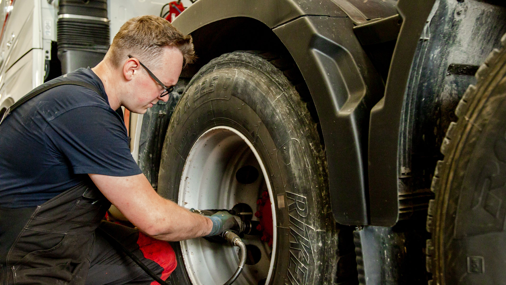 Mitarbeiter am Arbeitsplatz