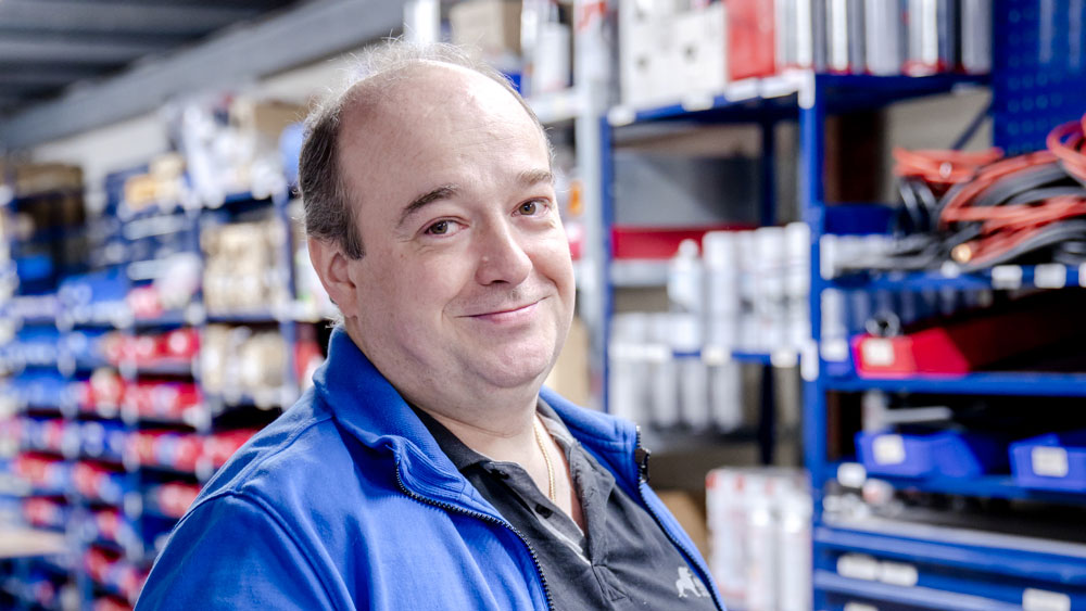 Mitarbeiter im Büro